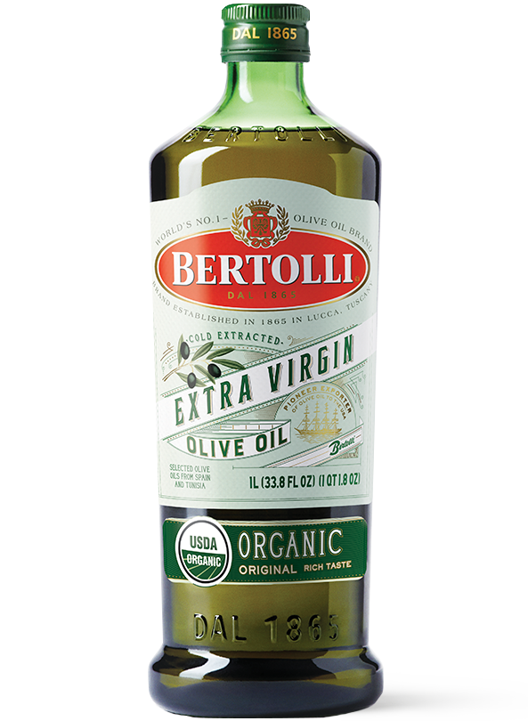 Bertolli's Organic Original Extra Virgin Olive Oil Bottle