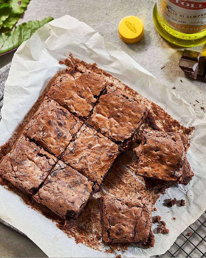 THE RECIPE IS SIMPLE: BROWNIE of chocolate & beets