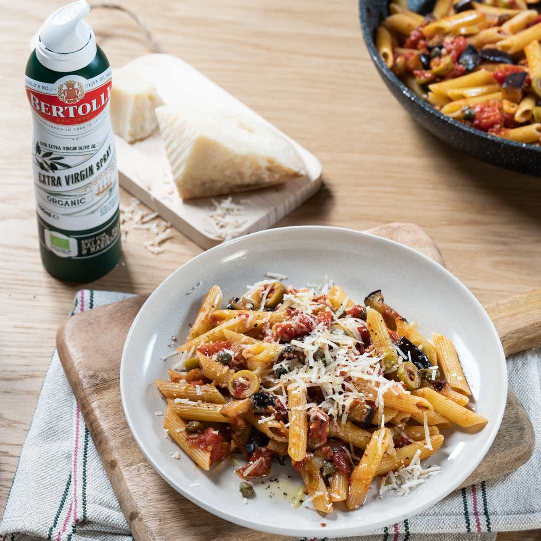 Bertolli’s Pasta caponata